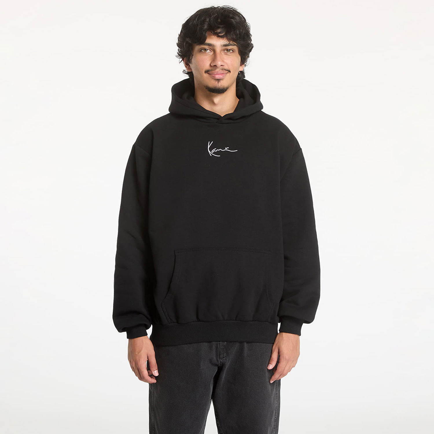 Суитчър Karl Kani Small Signature Essential OS Hoodie Black Черно | KM-HD021-001-01, 0