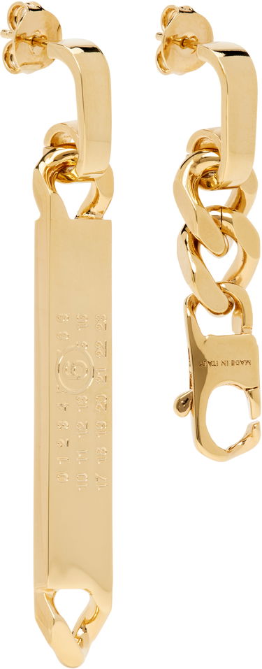 Ключодържатели Maison Margiela MM6 Maison Margiela Chain Drop Earrings Металик | SM6VG0099 P8371, 2