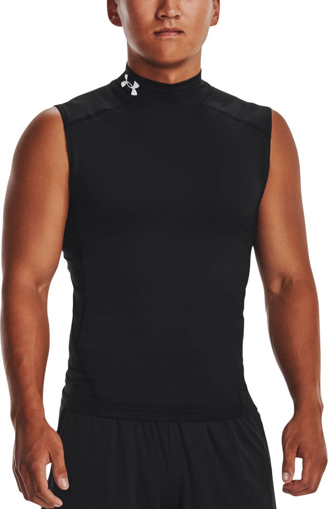 Compression Mock Sleeveless T-Shirt