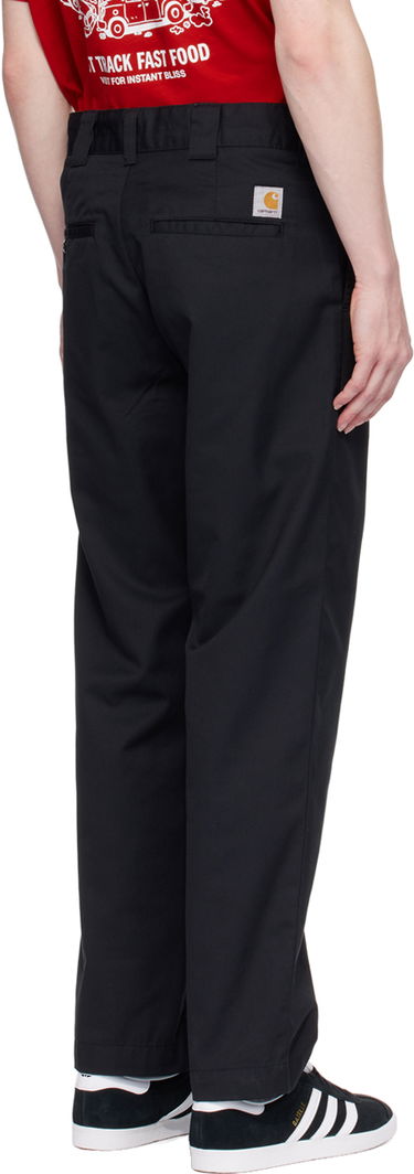 Панталони Carhartt WIP Black Craft Workwear Pants Черно | I027965, 2