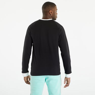 Тениска adidas Originals Long Sleeve 3 Stripe Tee Черно | IA4877, 2