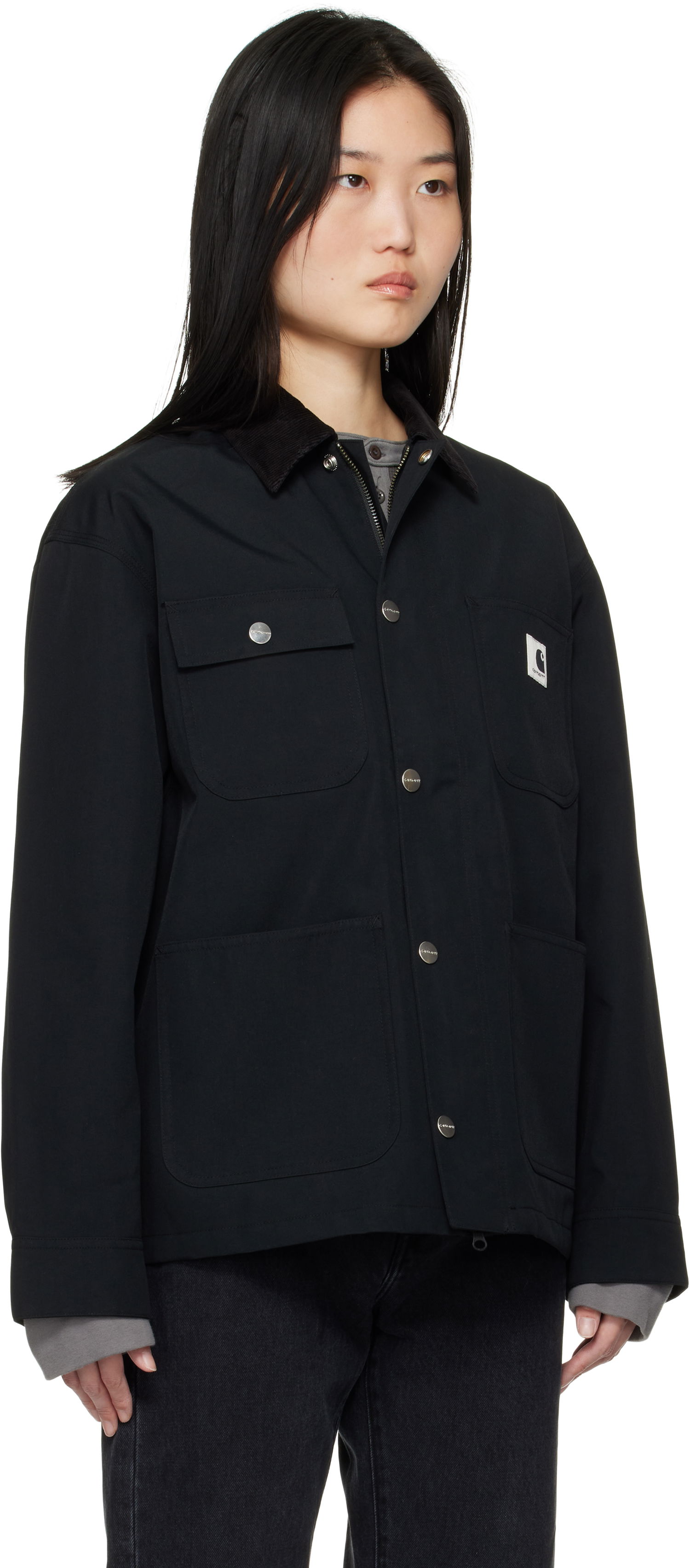 Яке Carhartt WIP Clapton Jacket Черно | I034425 00EXX, 1