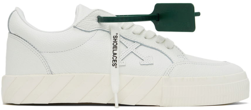 Кецове и обувки Off-White Low Vulcanized Sneakers Бяло | OMIA085C99LEA0010100, 0