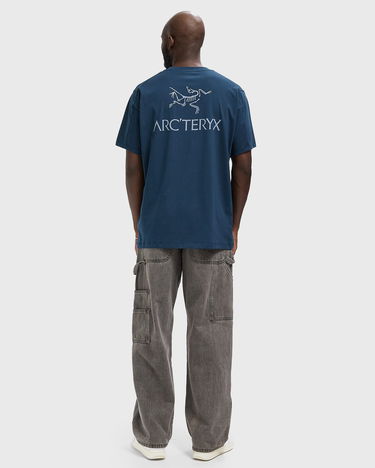 Тениска Arcteryx Kragg SL Cotton T-Shirt Синьо | X000009535-NIGHTSCAPE-LT-NIGHT, 2