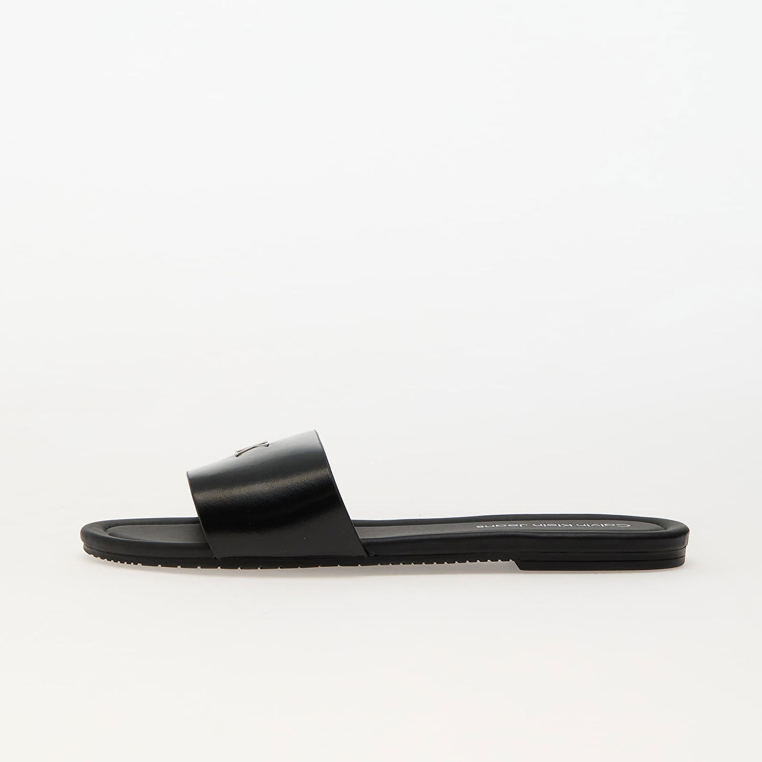 Кецове и обувки CALVIN KLEIN Jeans Flat Sandal Slide Mg Black Черно | YW0YW01697 0GJ, 0
