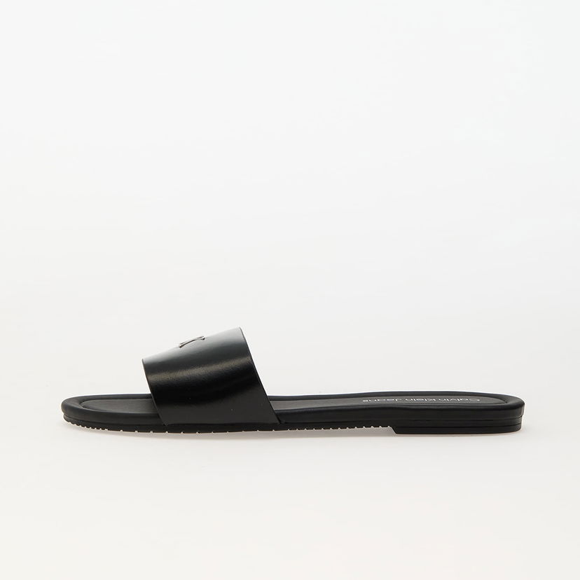 Кецове и обувки CALVIN KLEIN Jeans Flat Sandal Slide Mg Black Черно | YW0YW01697 0GJ