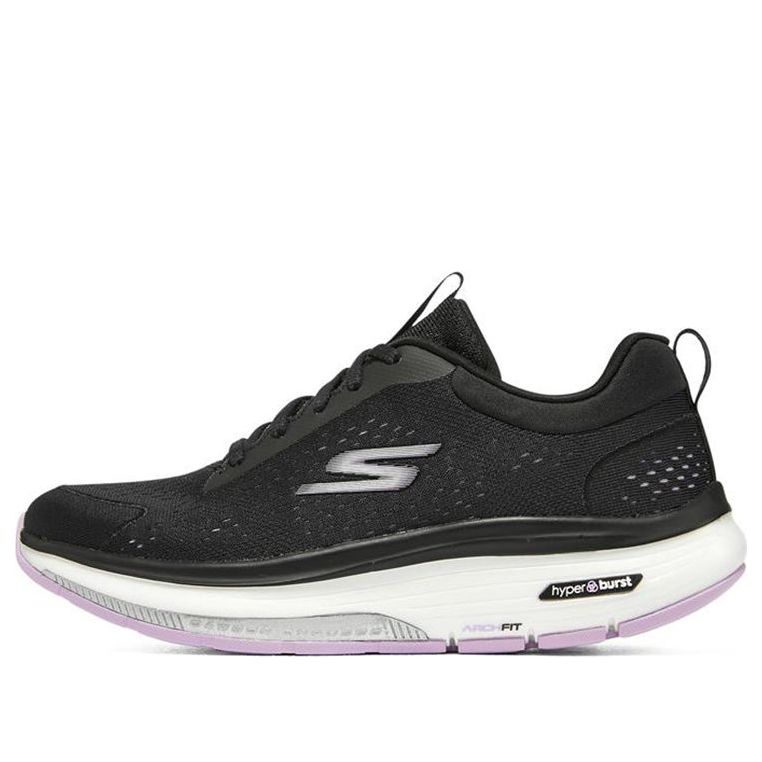 Кецове и обувки Skechers Skechers Go Walk Workout Черно | 124933-BKLV, 0