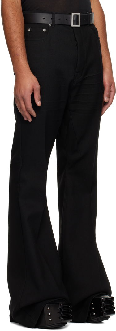 Панталони Rick Owens Concordians Bolan Flared Trousers Черно | RR02E1335 WD, 1