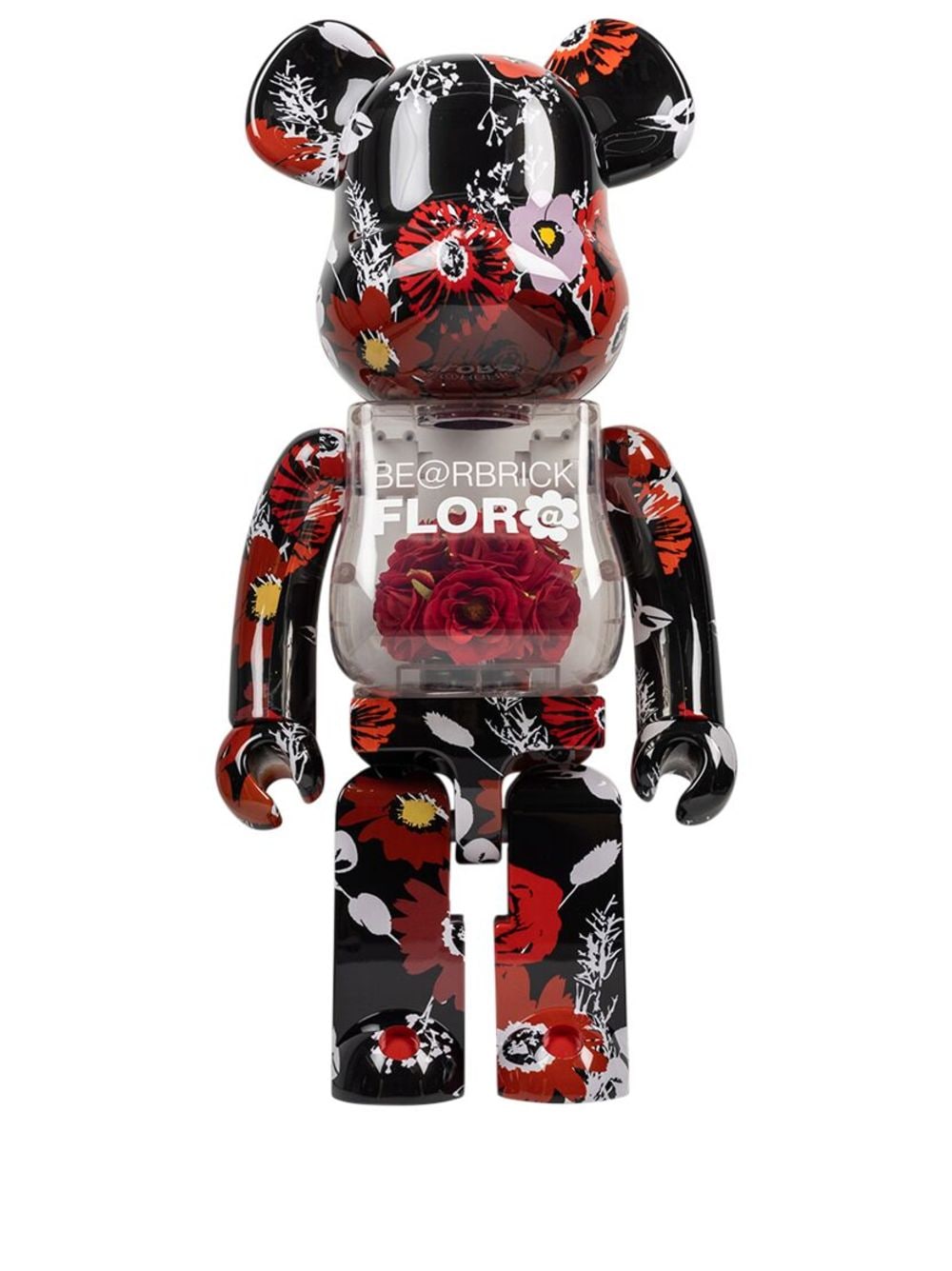 Колекционерско Medicom Toy Flora BE@RBRICK 1000% figure - Multicolour Черно | MEDI294120852197, 0