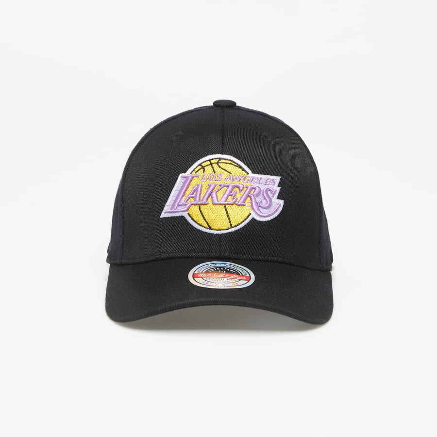 Шапка с козирка Mitchell & Ness NBA Team Logo Snapback Los Angeles Lakers Черно | HHSSINTL1245-LALBLCK, 0