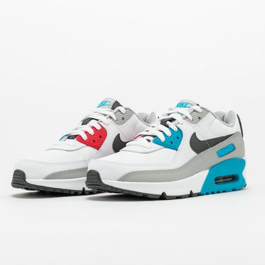 Кецове и обувки Nike Air Max 90 Leather GS Бяло | CD6864-108, 1