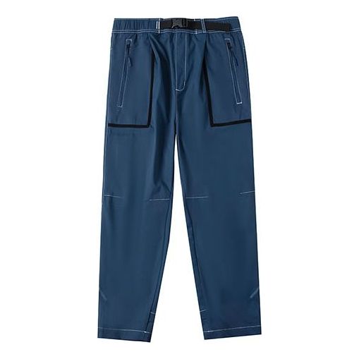 Карго панталони adidas Originals Woven Sports Pants Синьо | HM7470