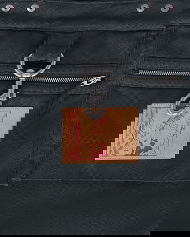 Голяма пазарска чанта Martine Rose Martine Rose Bondage Tote Bag Черно | 1207WP22414, 5