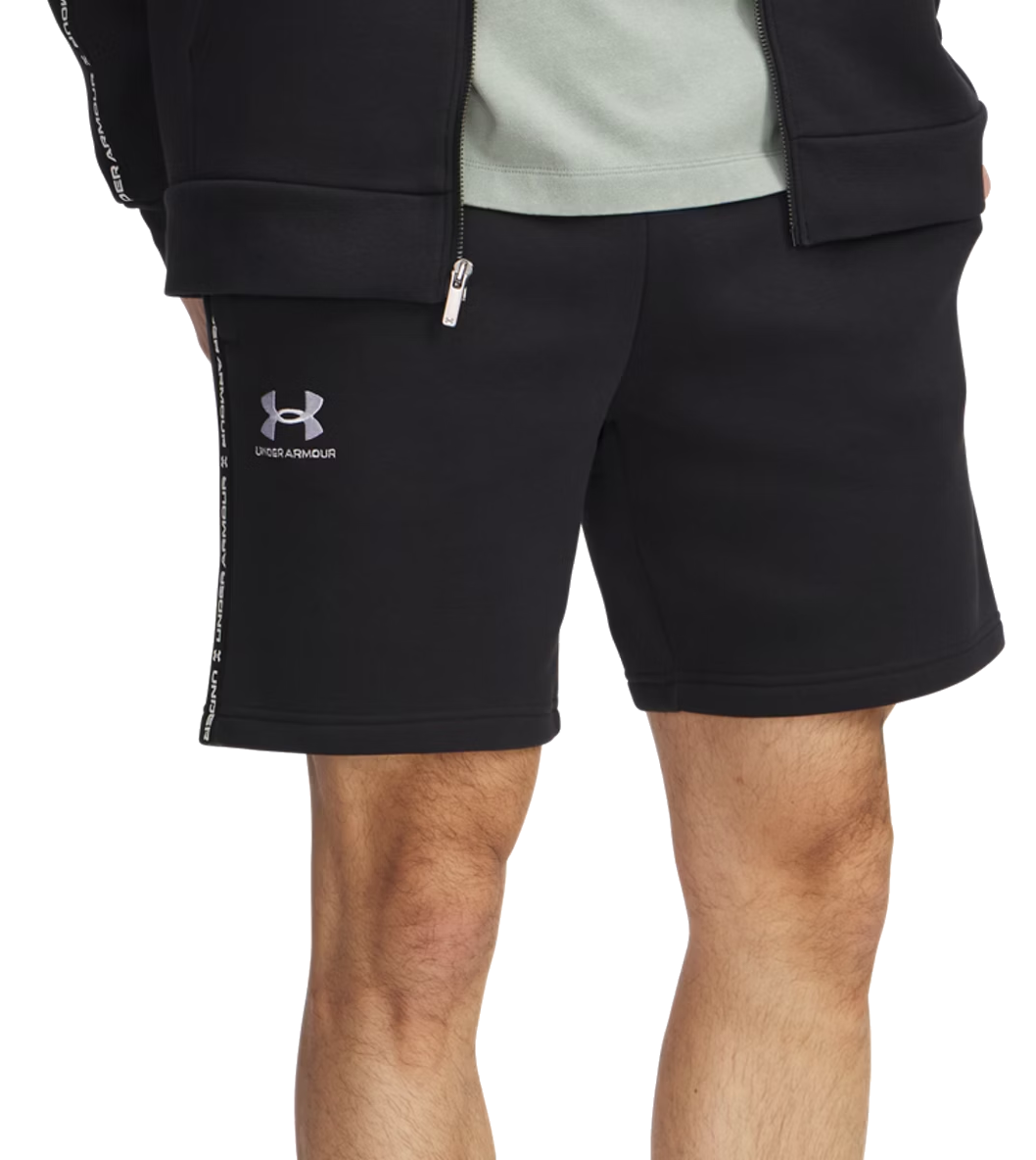 Къси панталони Under Armour UA Icon Fleece Taping Shorts Черно | 1390299-001, 0