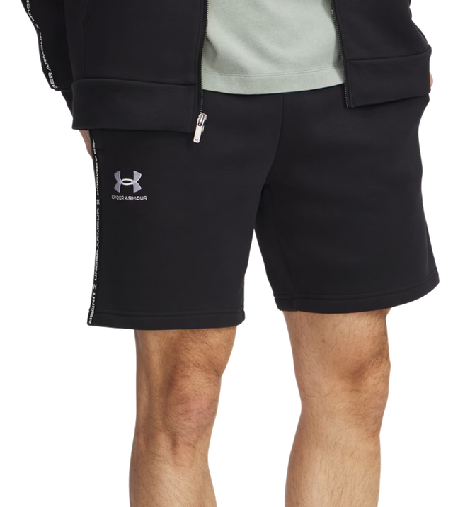 UA Icon Fleece Taping Shorts
