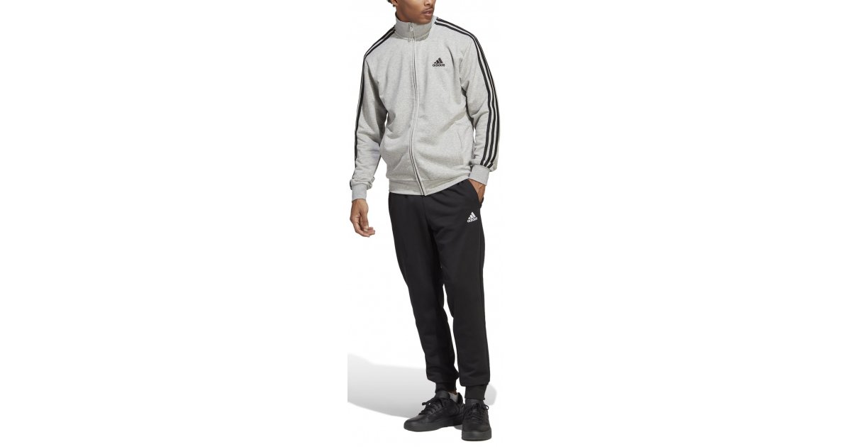 Комплект adidas Originals adidas Basic 3-Stripes French Terry Сиво | ic6748, 1