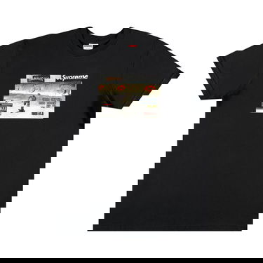 Тениска Supreme Thrasher x Game Tee Черно | FW21T12 BLACK, 1