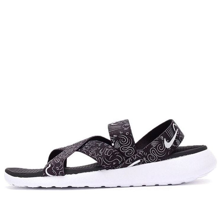 Кецове и обувки Nike Roshe One Print Sandals Черно | 832644-011
