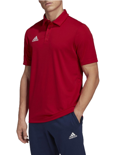 Поло тениска adidas Originals Entrada 22 Polo Червено | h57489