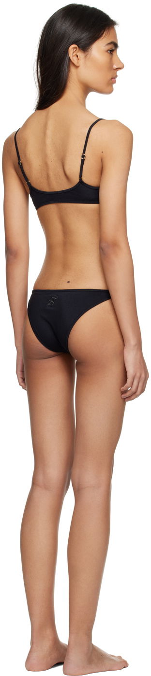 Бански Blumarine Rhinestone Bikini Черно | P322D012A, 2