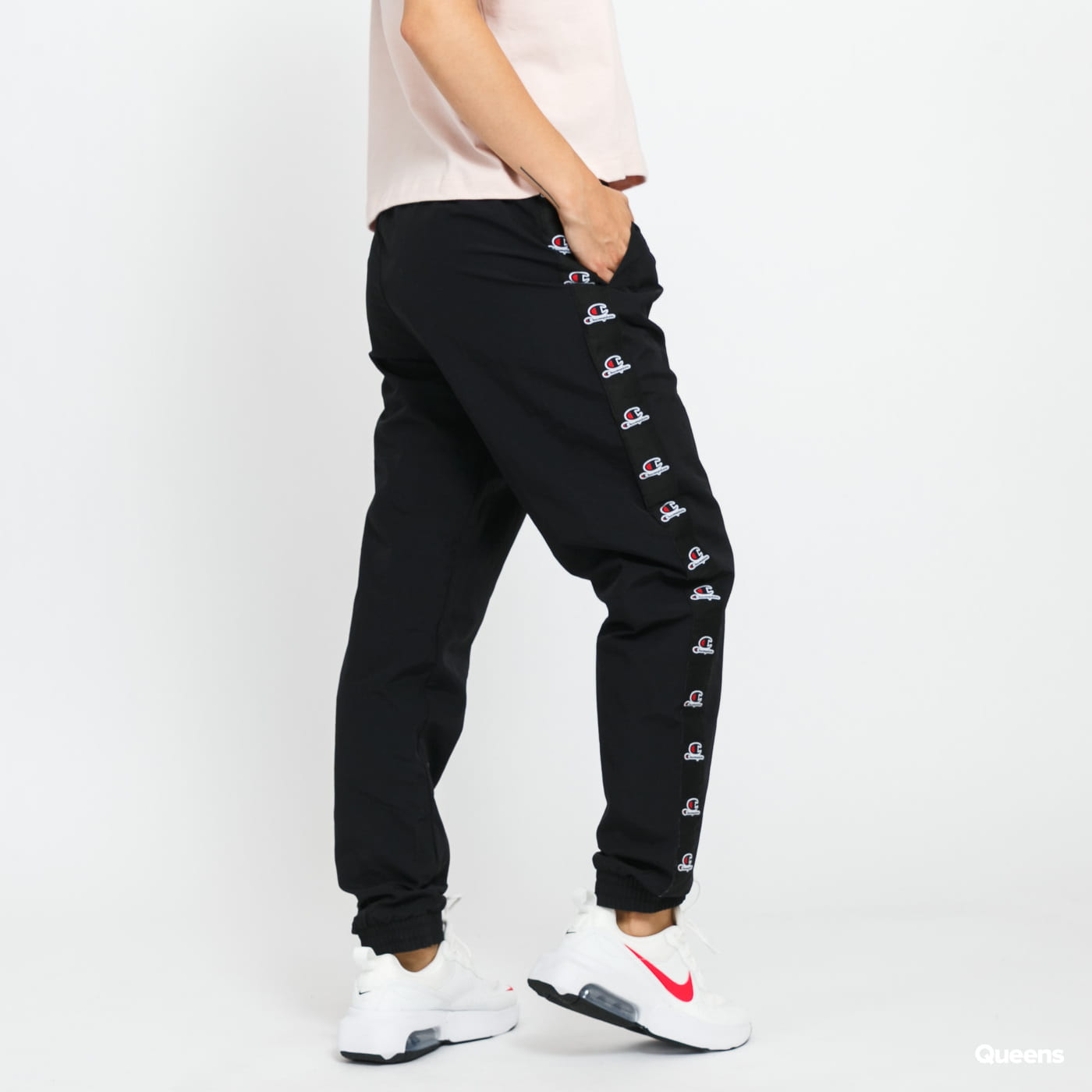 Спортни панталони Champion Elastic Cuff Черно | 114563 KK001, 1