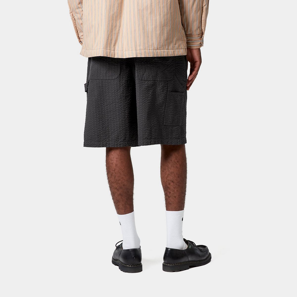 Къси панталони Carhartt WIP Carhartt WIP Toland Stripe Shorts Черно | I035152_5, 1