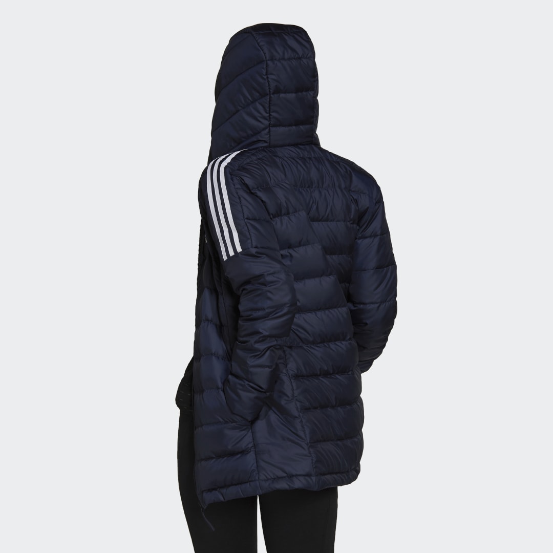 Парка adidas Originals Essentials Down Parka Тъмно синьо | GT9139, 1