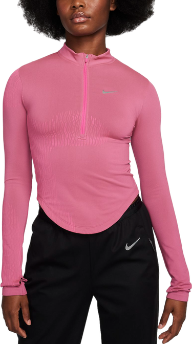 Суитчър Nike RN DVN DFADV ENG MDLR HALF ZIP RUNNING TOP Розово | fn2587-605, 0