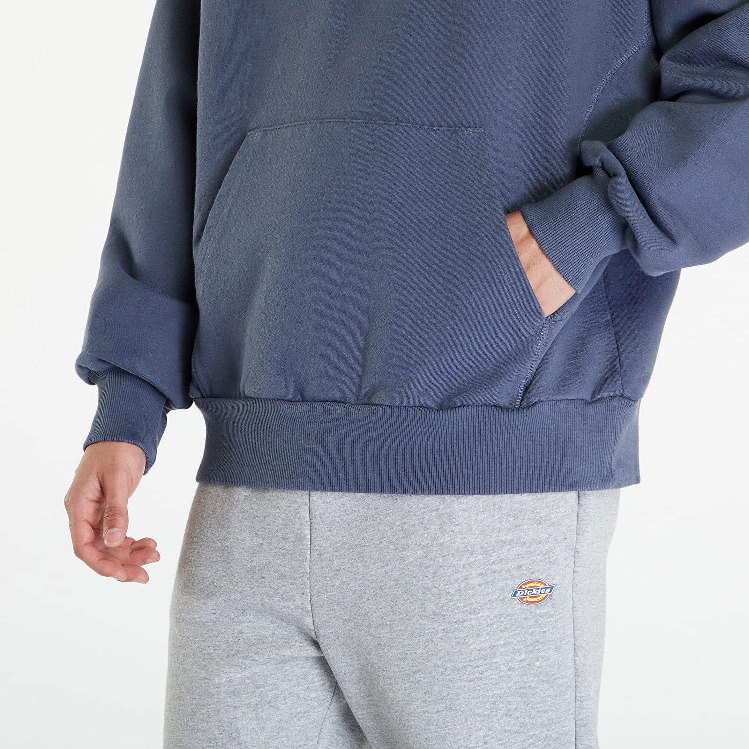 Суитчър Reebok LTD Oversized Hoodie UNISEX Stone Blue Синьо | RMBB001C99FLE0037000, 1