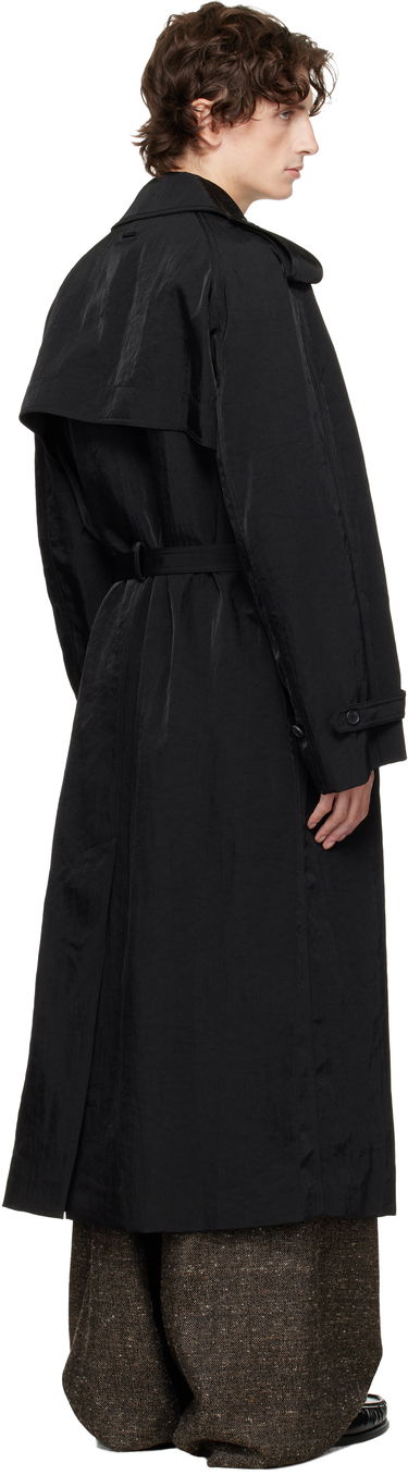 Тренчкот JW Anderson JW Anderson Double-Breasted Trench Coat Черно | CO0338-PG1818, 2