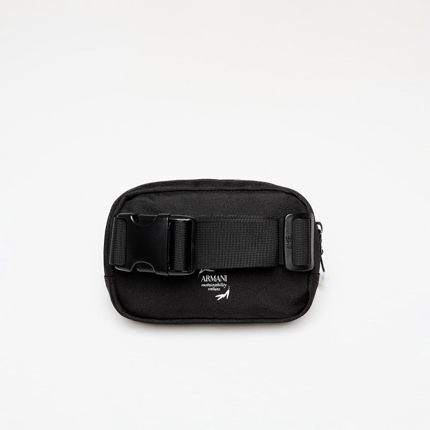 Чанта през рамо Emporio Armani EA7 Unisex Small Pouch Bag Black/ White Logo Universal Черно | 245082CC94002021, 1