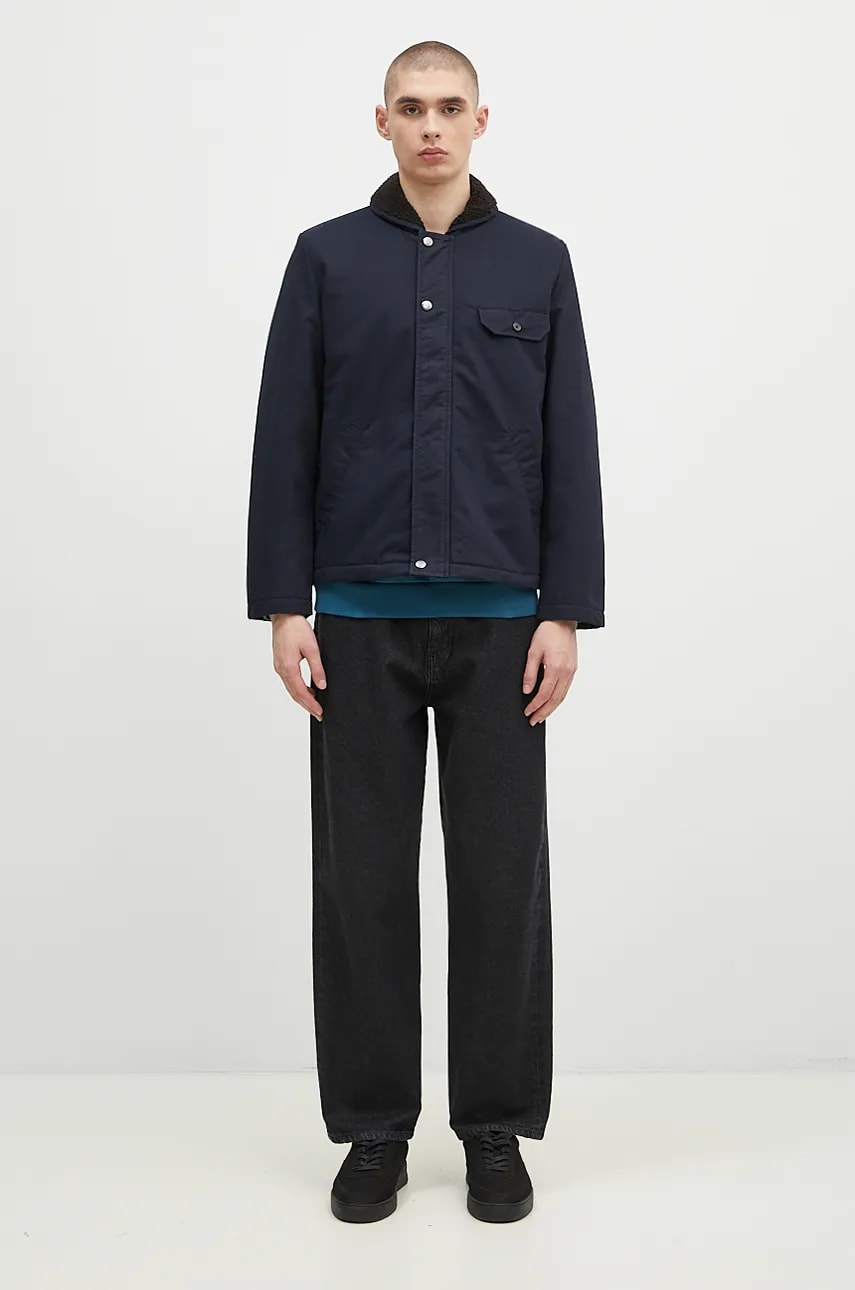 Яке Universal Works Universal Works Fleece Lined Jacket Тъмно синьо | 31128.NAVY, 0