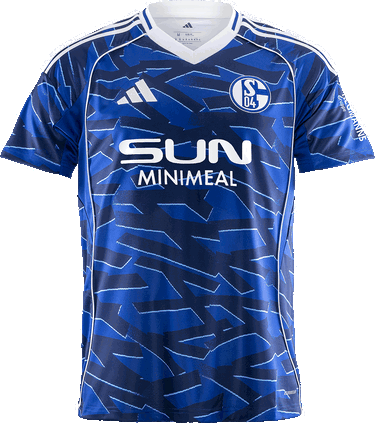 Фланелка adidas Originals FC Schalke 04 Home Jersey 2025/26 by Adidas Синьо | 6s04ji7225, 0