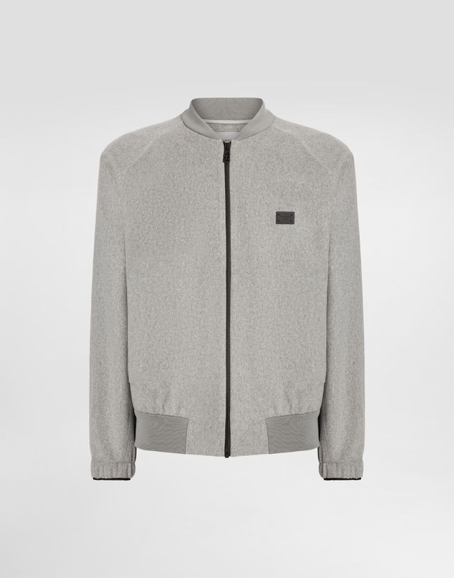 Dolce & Gabbana Cashmere And Wool Bomber Jacket