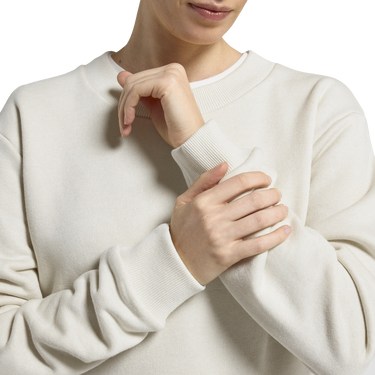 Суитчър Allbirds Merino Blend Sweatshirt, XS Бяло | A12107W, 2