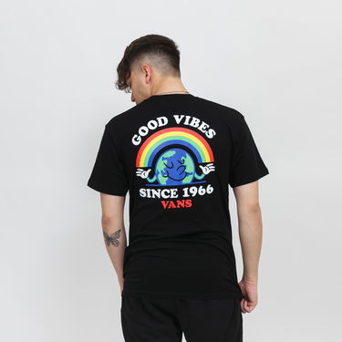 Тениска Vans Good Vibes T-Shirt Черно | VN0A4PKXBLK1, 1