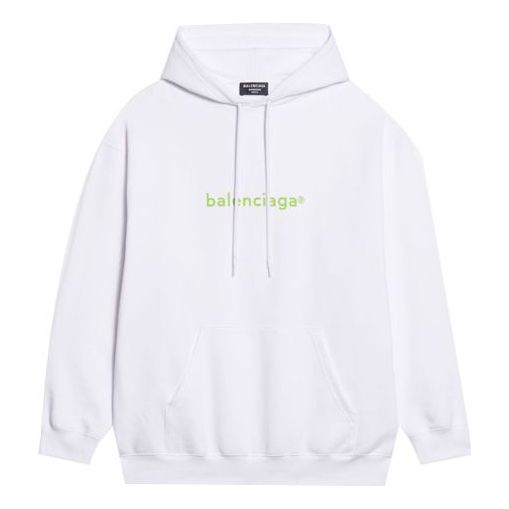 Суитчър Balenciaga Copyright Logo Print Hoodie Бяло | 578135TIV559152, 0