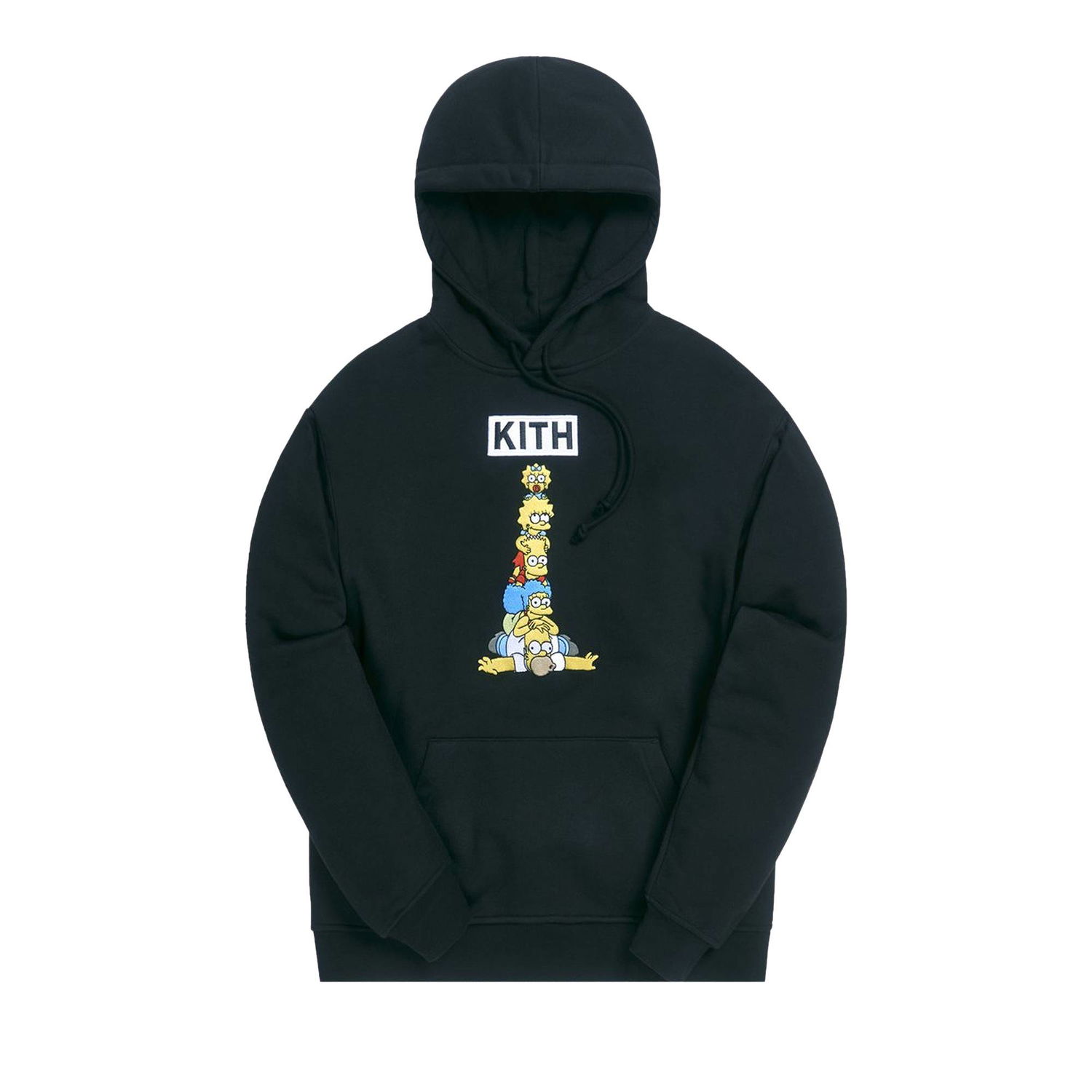Суитчър KITH For The Simpsons Family Stack Hoodie Черно | KH2628 100, 1
