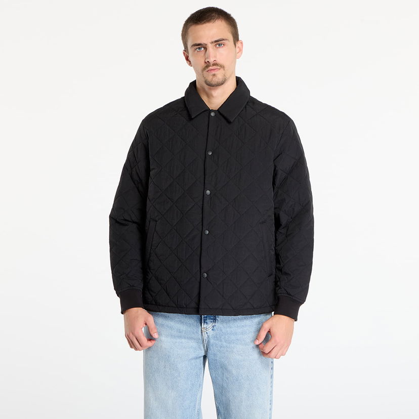 Яке Urban Classics Quilted Overshirt Jacket Черно | TB7630-00007