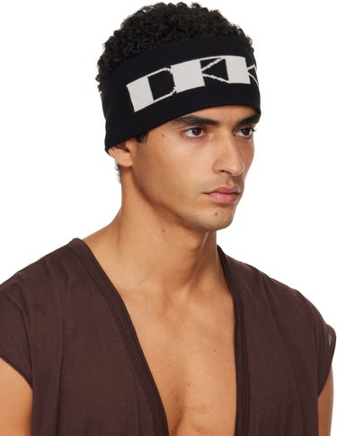 Шапка Rick Owens Rick Owens DRKSHDW Concordians Cotton Headband Черно | DA02E7480 KP6, 1