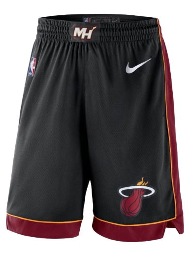 Къси панталони Nike Miami Heat Icon Edition NBA Swingman Shorts Черно | AJ5620-010