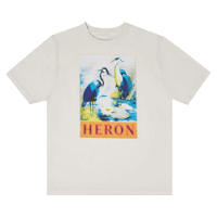 Halftone Heron Short-Sleeve Tee