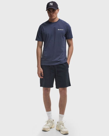 Къси панталони Barbour Seersucker Shorts Тъмно синьо | MST0059NY91, 2