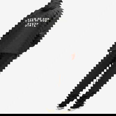 Парка Fear of God ESSENTIALS Textured Nylon Hooded Jacket Черно | 202BT246370F, 4