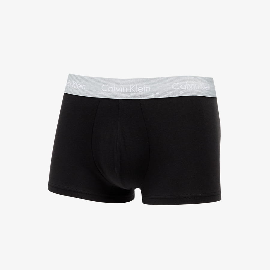 Боксерки CALVIN KLEIN Cotton Stretch Low Rise Trunk Черно | U2664G CAZ, 1