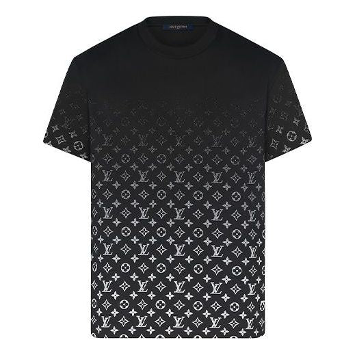 Тениска Louis Vuitton Louis Vuitton Monogram Gradient T-Shirt Черно | 1A8HKL