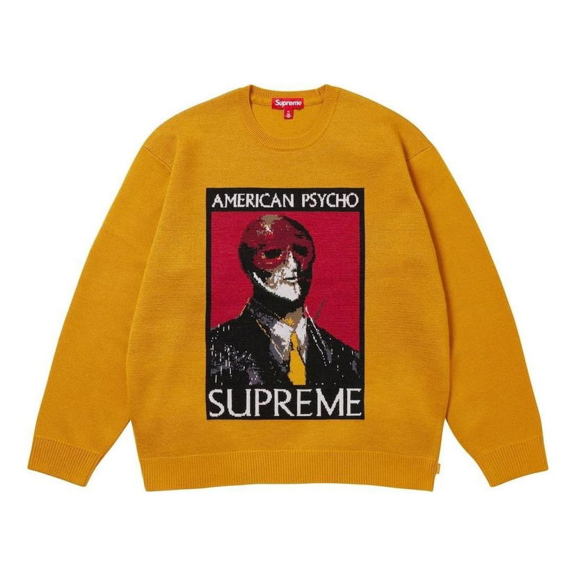 Пуловер Supreme Psycho Knit Sweater Жълто | SUP-FW23-091
