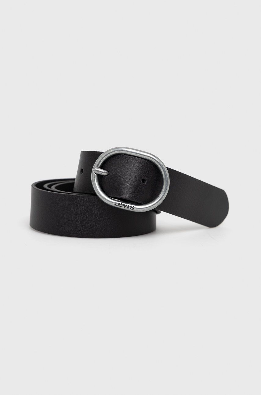 Колани Levi's Leather Belt Черно | 37460.0092, 0