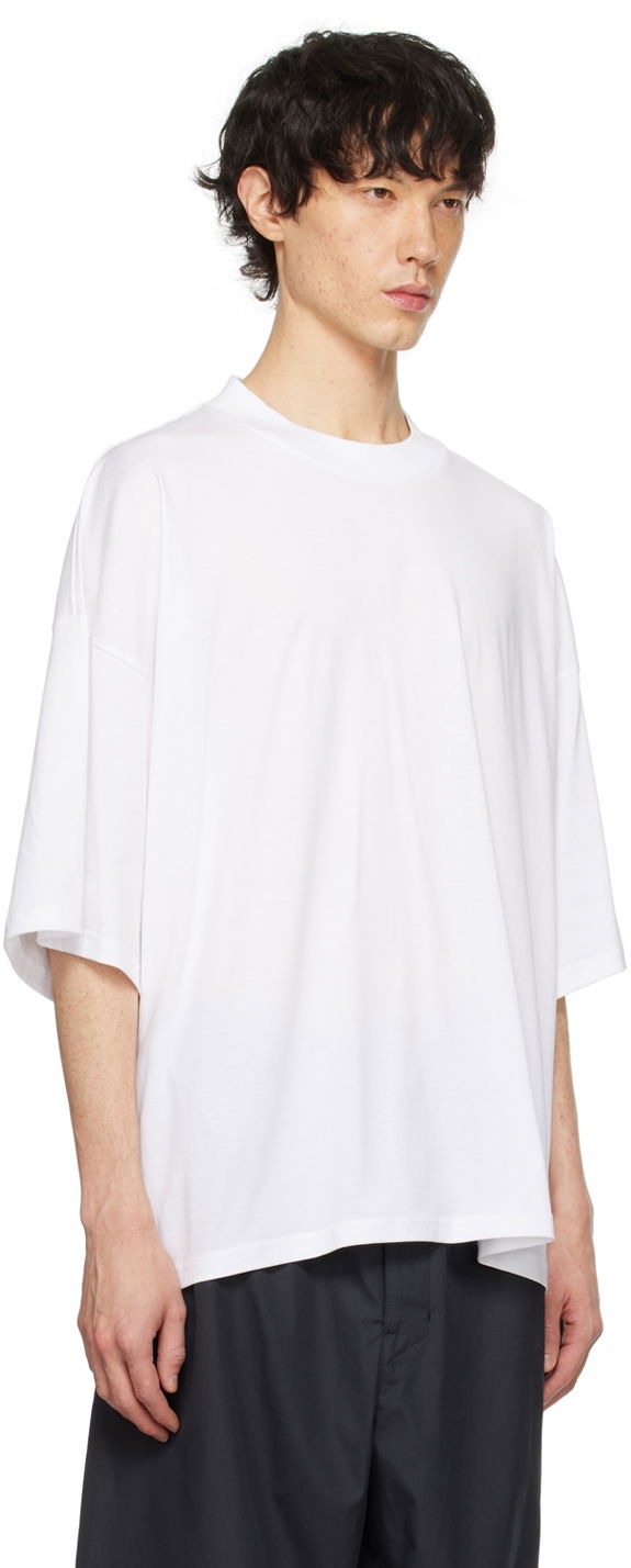 Тениска Studio Nicholson Studio Nicholson Piu T-Shirt Бяло | PIU SNM-088, 1
