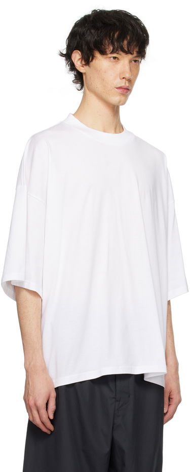 Тениска Studio Nicholson Studio Nicholson Piu T-Shirt Бяло | PIU SNM-088, 1